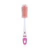 Nuby Soft Non-Scratch Silicone Bristle Bottle & Nipple Brush with