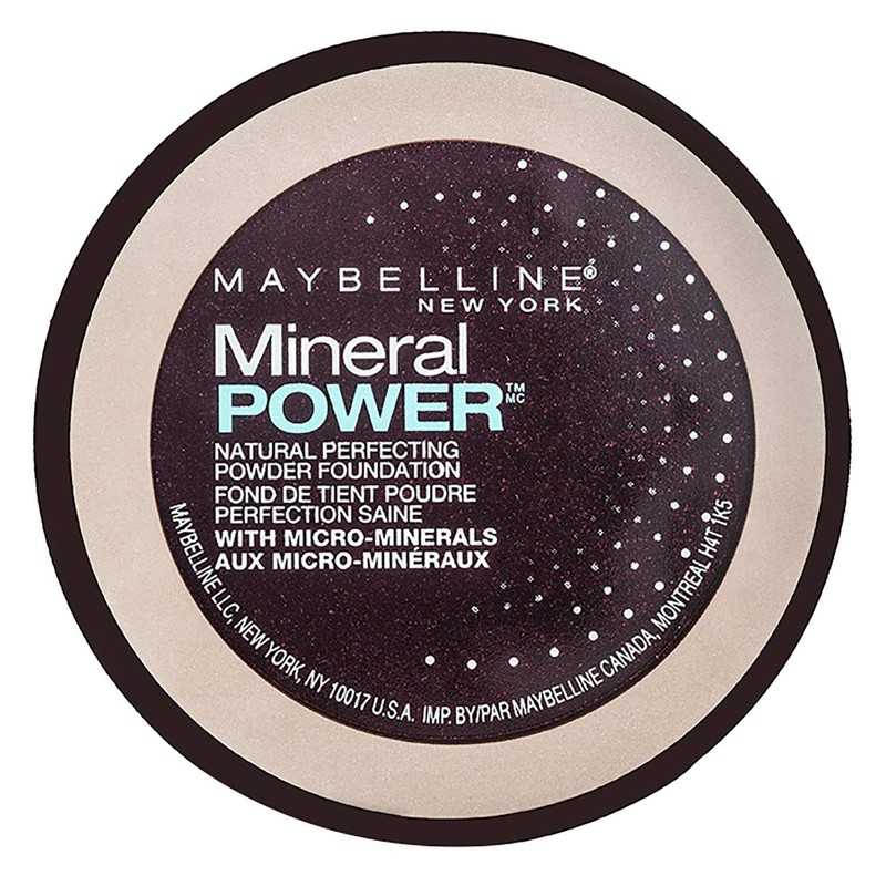 Maybelline New York Mineral Power Powder Foundation, Classic Ivory, Light