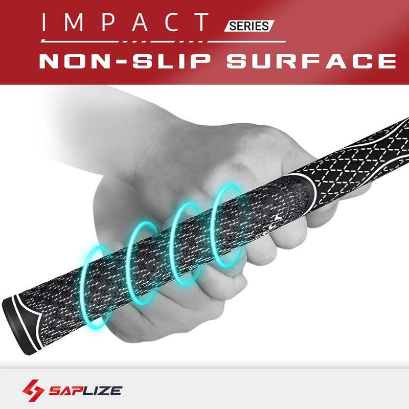 SAPLIZE 13 Golf Grips Standard Multi Compound Hybrid Golf Club