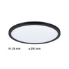 Paulmann Atria Shine 70998 LED Panel Round Including 1 x