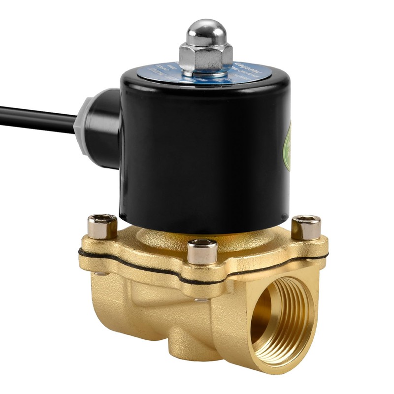 Heschen Brass Electric Solenoid Valve 2W-200-20J 3/4 Inch DC24V Direct