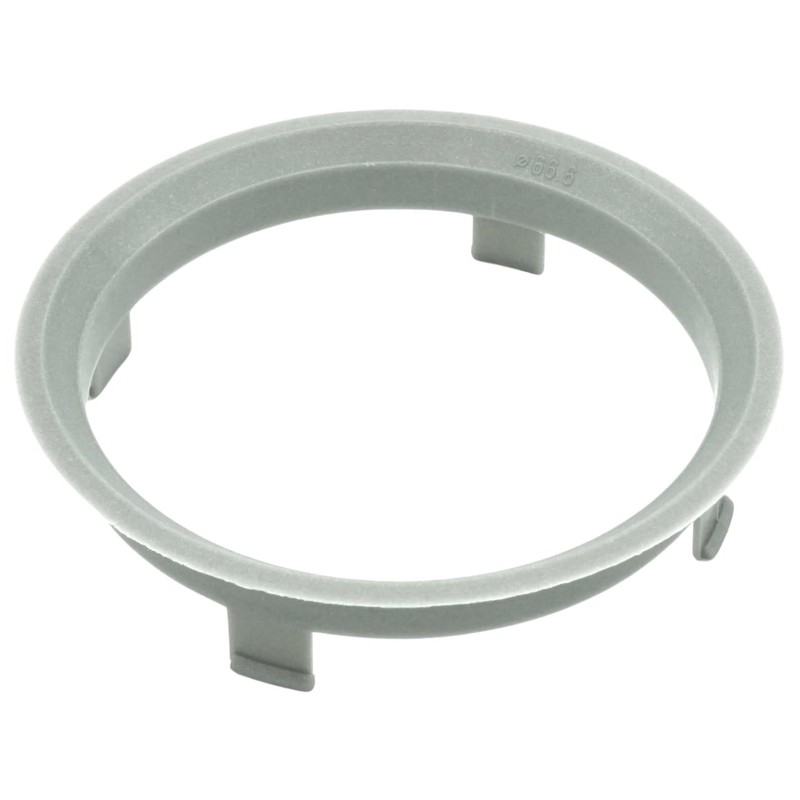 4x Centring Rings 70.1 x 66.6/70.1 to 66.6 Grey Compatible