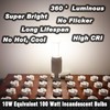 12V 24V E26 Medium Screw Base LED Bulb 10W 4000K