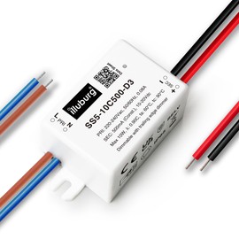 illuburg LED Driver Dimmable TRIAC 500mA Constant Current 5W - 10W Flickerfree LED Power Supply Transformer