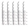 SING F LTD 25X Single Pegboard Hook Slat Wall Retail