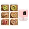 Intelligent Mini Electric Garlic Press Chopper Crusher USB Rechargeable Kitchen