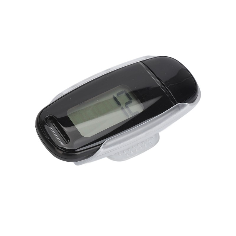 Step Counter Large LCD Screen USB Rechargeable Accurate Portable Lightweight