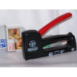 LUX Hand Stapler Ergo Size Fine Wire Staples 4 - 10 mm Modern Black Stapler