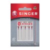 Singer universal needles, 2020, 100/16, metal, silver, 7 x 0.03