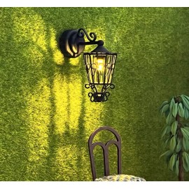 Unbranded AirAds 1:12 Scale Dollhouse Miniature Sconce Carriage lamp Magnetic-Switc