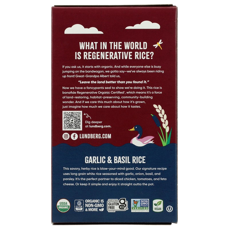 LUNDBERG MIX RICE WG & WLD RICE GR 6 OZ