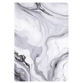 Berkin Arts Compatible with iPad10 - White Marble with Black Veins, Slim and Protective Cover