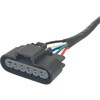 EZROAD 2X HID to Halogen Headlight Wiring Adapter Compatible with
