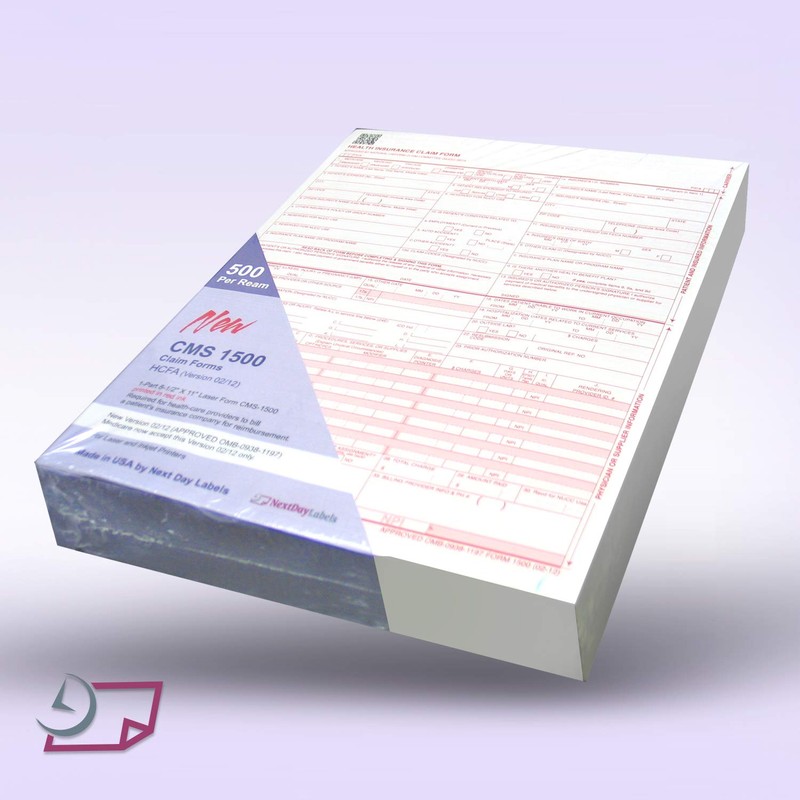 NextDayLabels - CMS 1500 / HCFA 1500 Insurance Claim Forms
