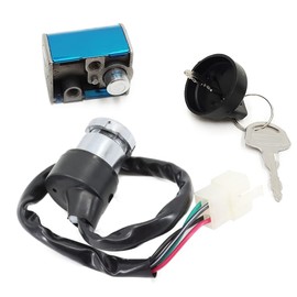 QYMOTO CFMOTO - Candado de interruptor de encendido con llaves para CFORCE 500 CFORCE 600 Cforce X5 X6 CFMOTO ATV 9010-010000 (4 cables)