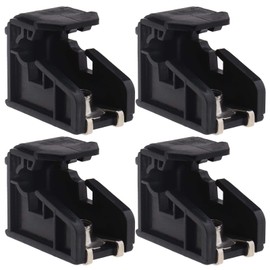 Create idea 4-Piece Headlight Mounting Clip Compatible with Polo 2009-2018 Plastic Bracket 6R0941511 Black