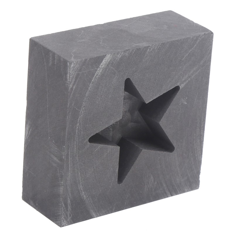 Graphite Casting Ingot Mould Mold Crucible Melting FivePointed Star Mould