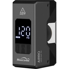 Magicshine Airro Electric Mini Pump with Integrated Digital Pressure Gauge 8 Bar / 120 PSI