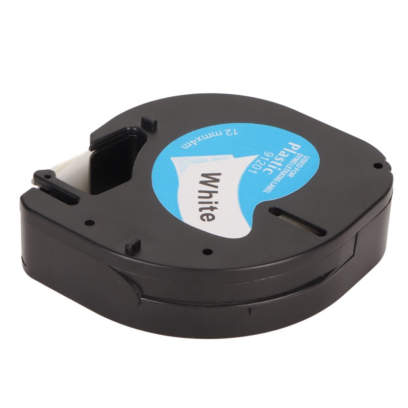 2Pcs Label Maker Tape 12mm Wide 13ft Long Waterproof Oil
