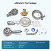 gotonovo Dual 2 in 1 Shower Head Kit High Pressure