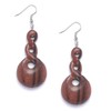 81stgeneration Women's Wood .925 Sterling Silver Triple Twist Pylorus Brown