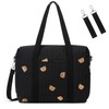 Shaelyka Super Cute Bear Embroidered Mother's Bag, Tote Bag, Ultra