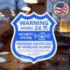 Psyfer® (Fade-Free) 6 Pack - Small Alarm Security Outdoor UV