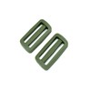 25 Sliders Olive Regulator Stopper for 38 mm Webbing Regulator