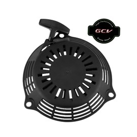 Automost GCV160 Pull Start Assembly with Sticker Recoil Starter for Honda GCV135 GCV160 Lawn Mower Pressure Washer Engine Parts Pull Cord Replacement (Black)