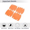 RATCHROLL 4 Pcs Universal Car Door Handle Cup Cover Adhesion