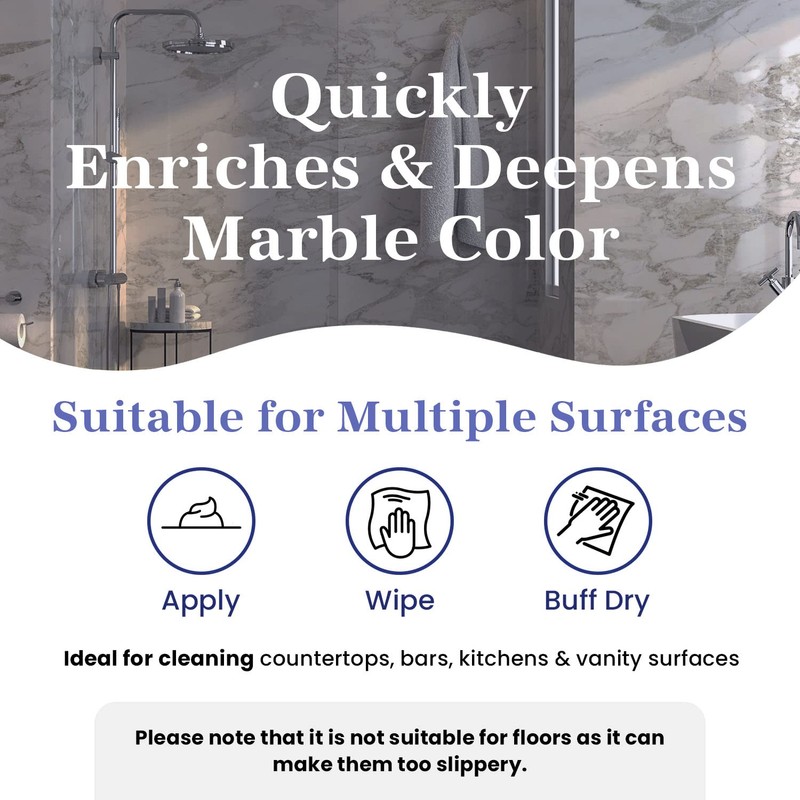Marblelife Marble Gloss Conditioner, Used For Heavy Duty Countertop, Table,