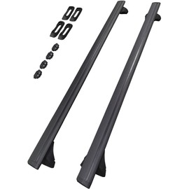 ROSY PIXEL 2 Pcs Roof Rack Cross Bars for Truck Bed, Adjustable Truck Bed Racks Bars Work with Retractable Tonneau Covers