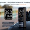 HOVVIDA Compressore Aria Portatile, Compressore Portatile, Compressore Portatile Moto, 150