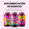 Pack x3 Gomitas de Colágeno | Suplemento Sabor Fresa, Durazno,