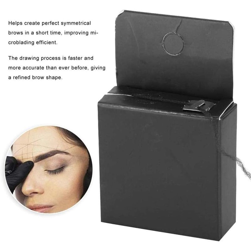 Ymiko Hilo de Mapeo de Cejas 2M Cadena Reutilizable para