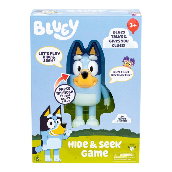 Bluey Hide & Seek Game, Hide The Figure and Press