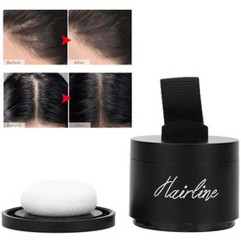 Hairline Powder, Fluffy Thin Hair Shadow Powder Impermeable Al instante Cubierta rápida Hair Shadow Hair Line Herramienta de maquillaje Adecuado para mujeres Chica(2#)
