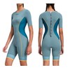 Santic Women's Triathlon Suit Padded Triathlon One-Piece Short Sleeve Suit