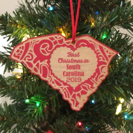 First Christmas in South Carolina 2020 Christmas Ornament
