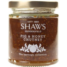 Shaws Fig & Honey Chutney 195g (Pack of 6)