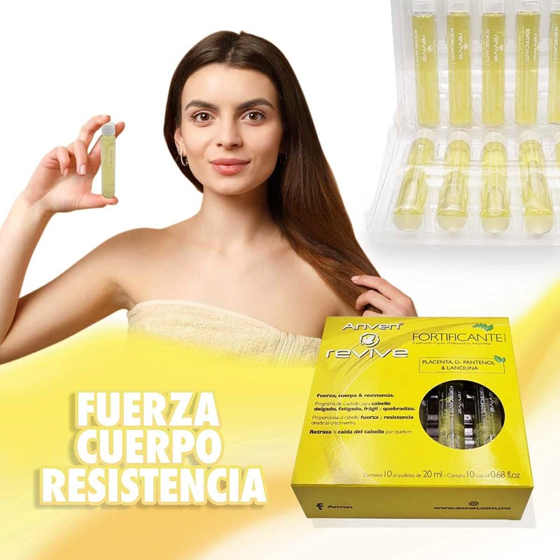 REVIVE AMPOLLETA FORTIFICANTE Est. c/10 AMP 20 ml C/U