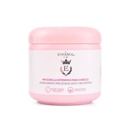 El Español con Stylo Mascarilla para Cabello Dañado 300 g – Tratamiento Capilar de Hidratación Profunda y Reparación – Para Cabello Seco, Maltratado y Químicamente Procesado – Control de Frizz y Brillo
