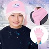 HiFEN® Kids Winter Hat, Scarf and Gloves Set Warm Knit
