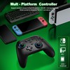 HELLCOOL Switch Controller mit Hall Joysticks, Kabellos Controller für Switch/Lite/OLED,