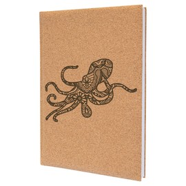 Mandala Octopus Notebook - Complex Tentacle Motifs Engraved Journal Perfect for Sea Creature Admirers