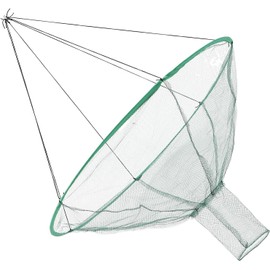 FRCOLOR de Pesca Plegable para Jaibas y Camarones, Red de Pesca Manual Portátil, Ligera, sin Instalación, para Captura de Cangrejos y Camarones Varios Estilos