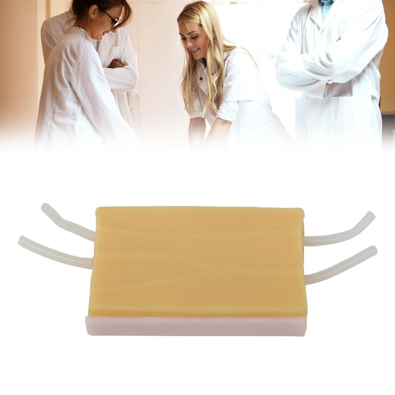 Venipuncture Injection Training Pad Reusable Silicone Simulation Soft Injection Pad