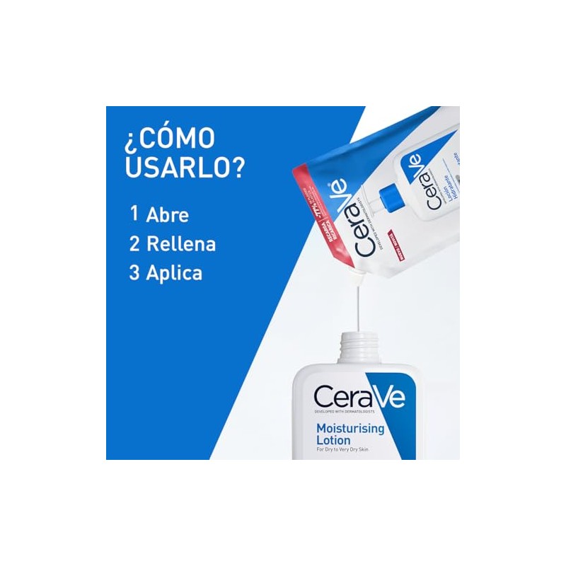 CeraVe Refill Loción Hidratante 16oz | Piel Normal a Seca