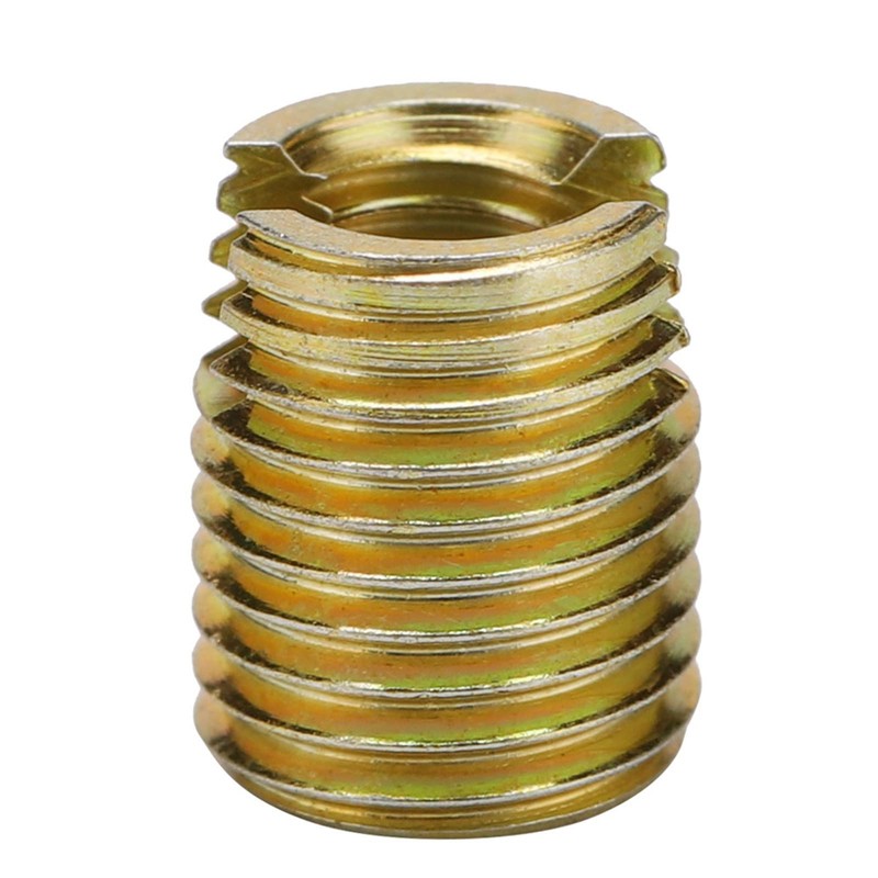 Hyuduo 20 Pieces Self-Tapping Thread Insert, 302 Carbon Steel Galvanised