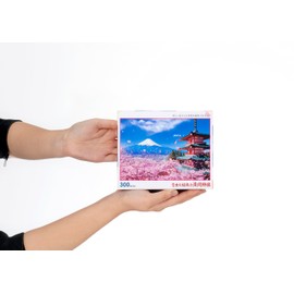 [Made in Japan] Beverly 300-057 Jigsaw Puzzle Fuji and Sakura Dancing Asama Shrine (10.2 x 15.0 inches (26 x 38 cm)